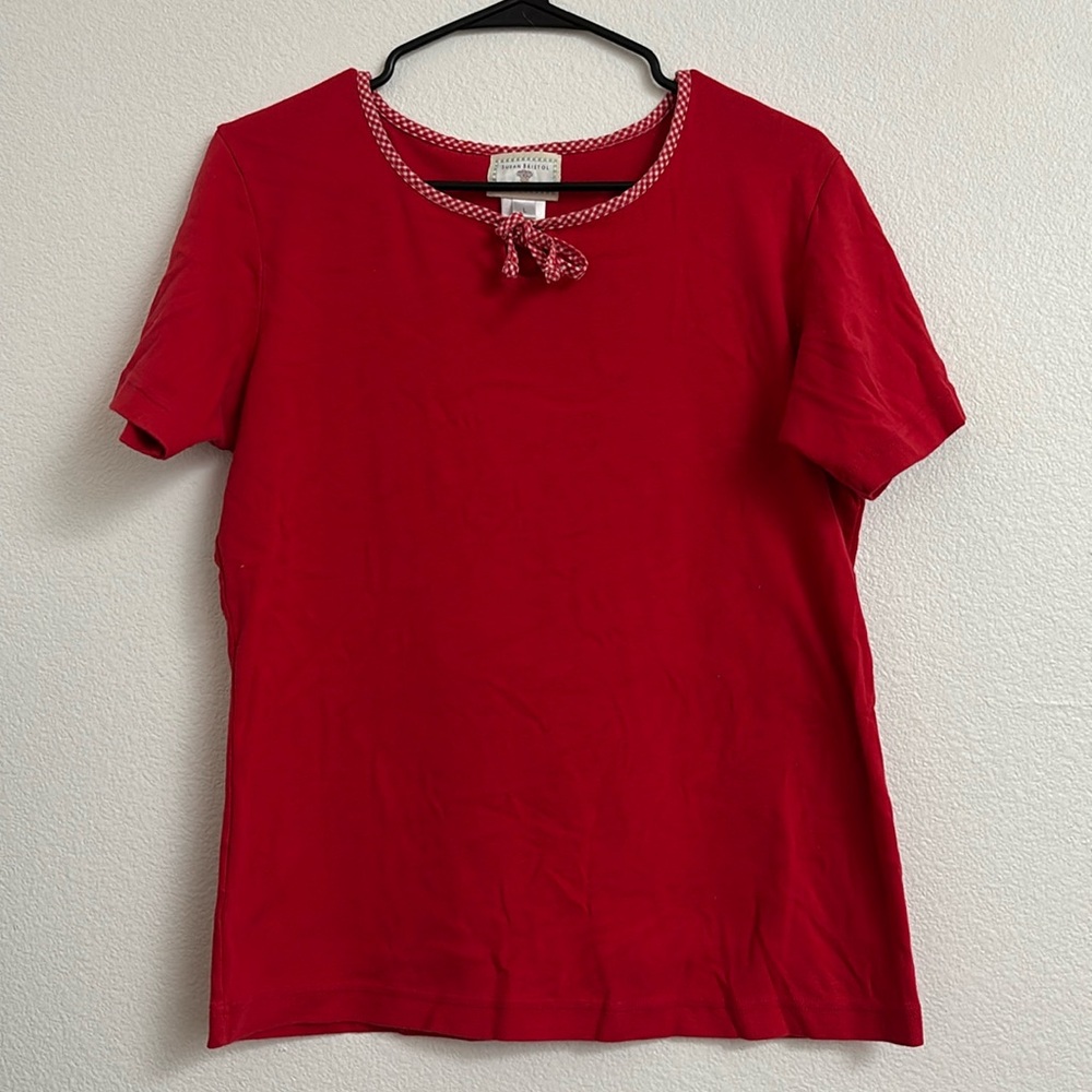 Picnic Gingham 90s Tee